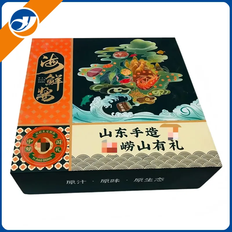 फोल्डेबल मैग्नेटिक सॉस पैकेजिंग बॉक्स